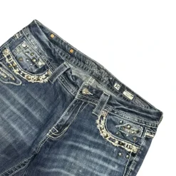Miss me flared/bootcut low waist women designer Jeans(w30)