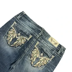 Miss me flared/bootcut women designer jeans(w34)