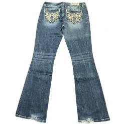 Miss me flared/bootcut women designer jeans(w34)