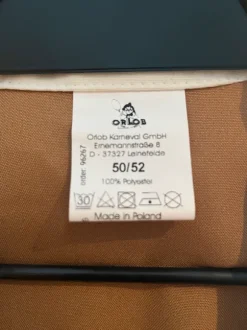 Mittelalterkostüm Knecht Kostüm Gr 50/52 Herren