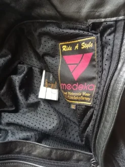 Modeka Motorradhose Leder Gr. 52 Neuwertig