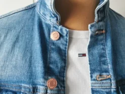 Modische Damen Jeansjacke H&M Gr. 42, Top!
