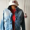 Modische Jeansjacke Herren Gr. M, Top!