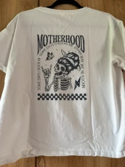 Motherhood TShirt XXL weiß schwarz