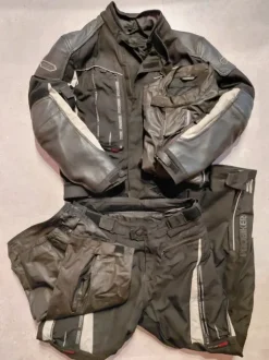 Motorradjacke(Gr.52) und-hose(Gr.50) von probiker