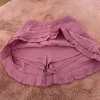 Musselin Skort in Altrosa