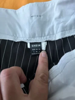 Nadelstreifen Hose