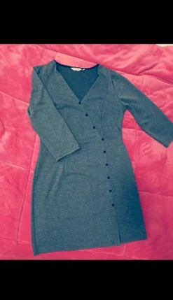 Naf Naf Kleid Grau Gr. L