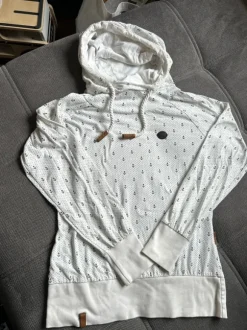 Naketano Hoodie Pullover dünn Kapuze Anker