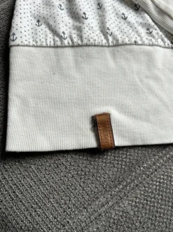 Naketano Hoodie Pullover dünn Kapuze Anker