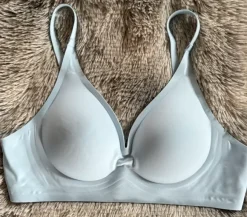 Neu Cfab Comfort Push-Up BH – Hellblau – Gr. M inkl. Erweiterung