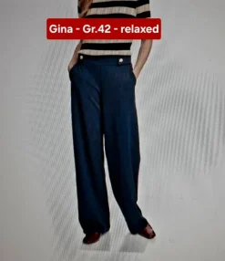 NEU Hose Gina Gr.42 Komfort Jogg Pants weites Bein Relax ÖKO Tex