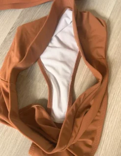 Neuer SHEIN Bikini High Waist Zweiteiler - Rostbraun - Gr. L