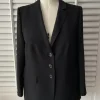 Neuwertiger klassischer Damen Blazer v. Basler Gr. 48 schwarz