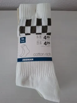 Nieuwe sportsokken maat 43/46