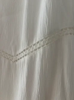 Nieuwe witte Ibiza/boho rok