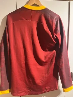 Nike AS Roma Trainingsjacke Rot Gelb Fußball Track Jacket Dri-Fit Gr. M