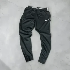 Nike Dri-FIT Trackpants – Schwarz/Weiß – Größe S