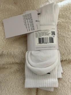 Nike Everyday Cushioned Crew Socken 2x 3er-Pack – Weiß/Schwarz/Grau – Neu