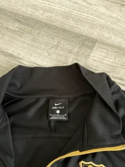 Nike FC Barcelona Trainingsjacke Schwarz/Gold – Dri-FIT – Größe L