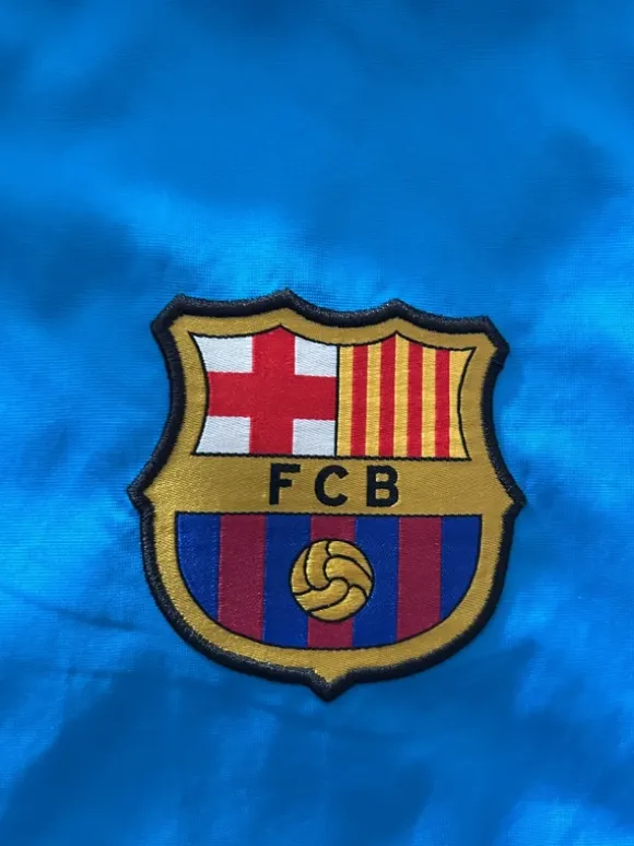 Nike FC Barcelona Vintage Trainingsjacke Blau – Gr. M – Sehr guter Zustand