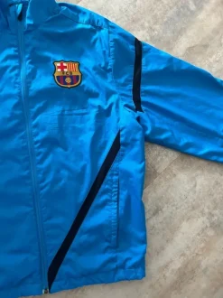 Nike FC Barcelona Vintage Trainingsjacke Blau – Gr. M – Sehr guter Zustand