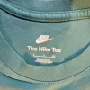 Nike Grafik T-Shirt – Türkis – Front- & Backprint