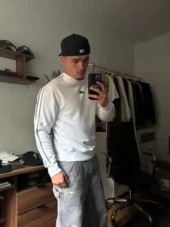 Nike Pullover Weiß S
