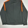 Nike Sportjacke Grau Neon Orange Gr. M