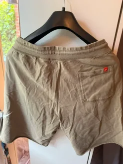 Nike Sweat Shorts Khaki Olive Weiß Gr XL