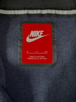 Nike Tech Hoodie Jacke Dunkelblau Size