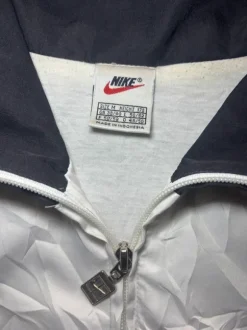 Nike Trainingsjacke | Vintage Y2K | Größe M | Schwarz Weiß | Retro