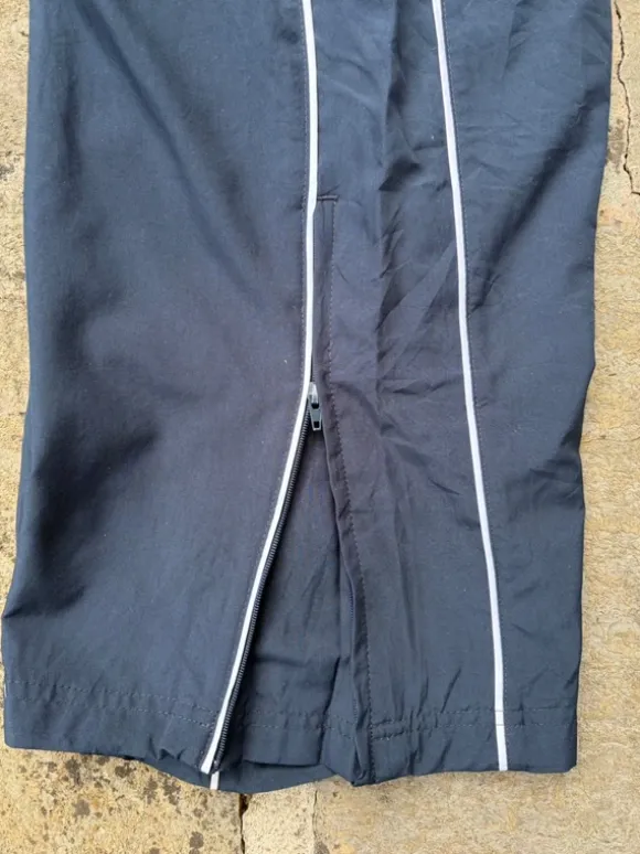 Nike Vintage Trackpants | Open Leg | Größe XL | Dunkelblau | Y2K 2000er