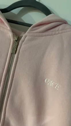 Oace Zip Jacke Rosa M