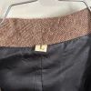 Offen Blazer mit gerafften Ärmeln