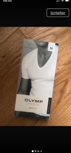 Olymp Level Five 5 Body fit Unterzieh T-Shirt Caramel M
