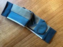 ON Running Performance High Socks Storm / Moss Gr. 40-41 (Joggen Laufen Socken blau grün weiß)