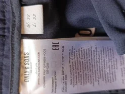 Only & Sons Stoffhose / Chino W32 L32 Dunkelblau Slim Fit