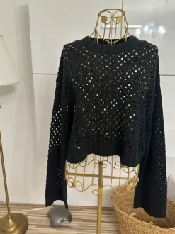 Only Grob Strick Gr l , neu