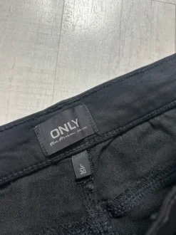 Only Hose schwarz Skinny Jeans L30