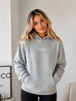 Orginal Snipes Pullover Hoodie Sweater Grau Größe S Damen Frauen