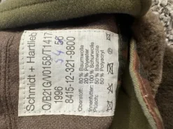 Original Bundeswehr Wintermütze Flecktarn Gr. 56 BW Ushanka 1996