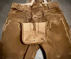 Original Münchner Lederhose.