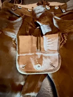Original Münchner Lederhose.