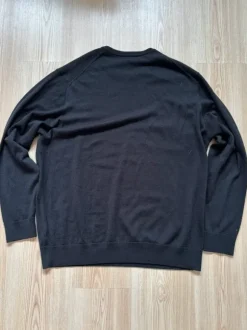 Originaler Schwarzer Lacoste Herren-Feinstrickpullover