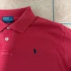 Originales Raulph Lauren Langarm Polo in Rot