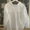 Oversize Bluse weiß