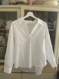 Oversize Bluse weiß
