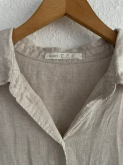 OYSHO Hemdbluse beige