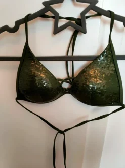 Pailletten Bikini Top von Calzedonia